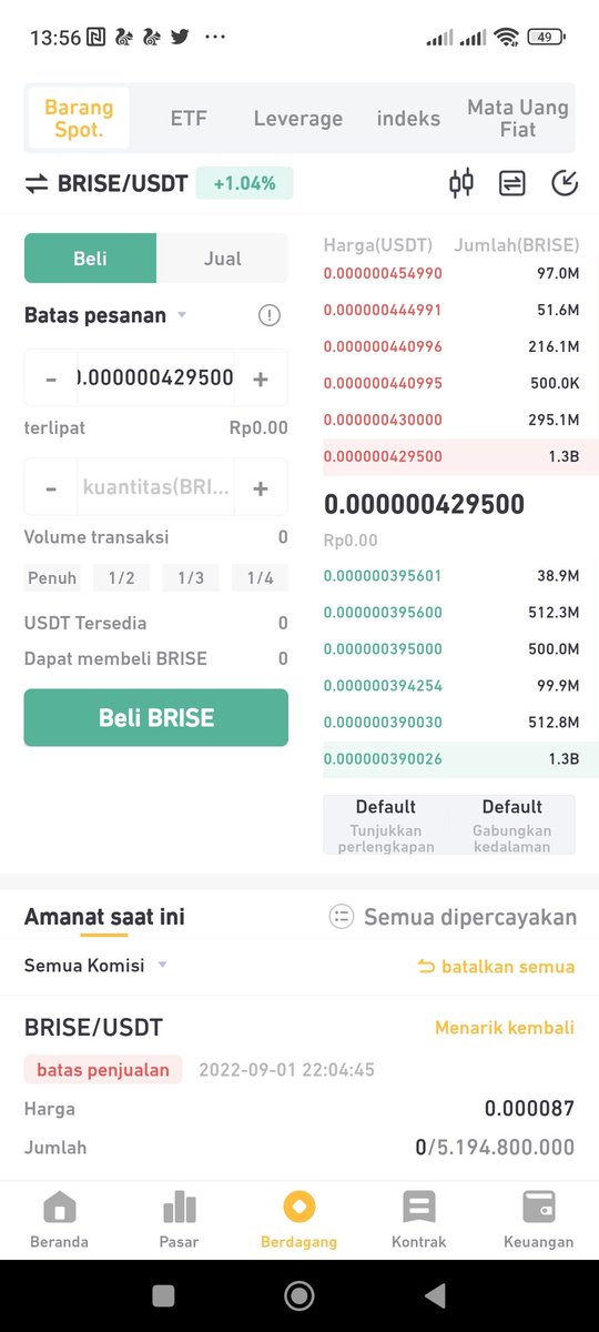 briseindo's tweet photo. @Bitgert_Us @HuobiGlobal please CEO brise reprimand markert xt com they hold our coins for more than a month with no sense reason so the price is far apart https://t.co/V73ToFISjU