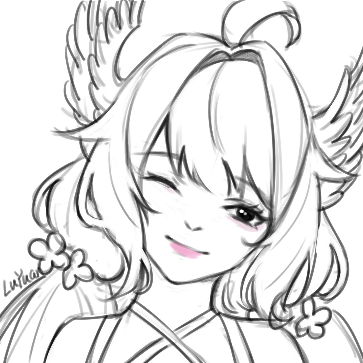 PointonSlyvia's tweet photo. #エナーアート #Palouette Beautiful girl, I hope you like it. https://t.co/82hqKgR4oA