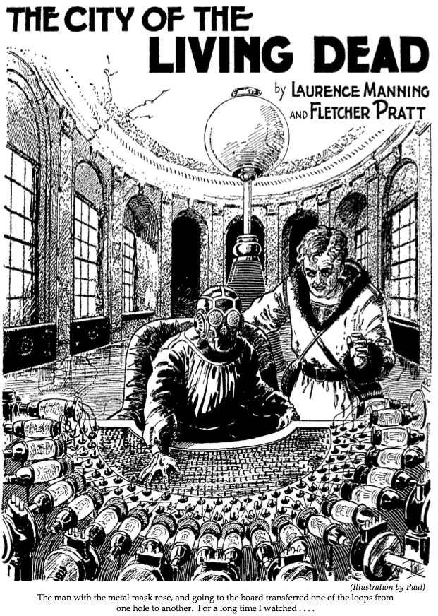 d4doome's tweet photo. #FletcherPratt The City of the Living Dead, a 1930 short story by Laurence Manning and Fletcher Pratt. This is proto-cyberpunk and features full-blown virtual reality. A pioneering story and an excellent one. Breathtakingly prescient.
My review: https://t.co/LjCag8P8Bw https://t.co/pSfr0fD5sz