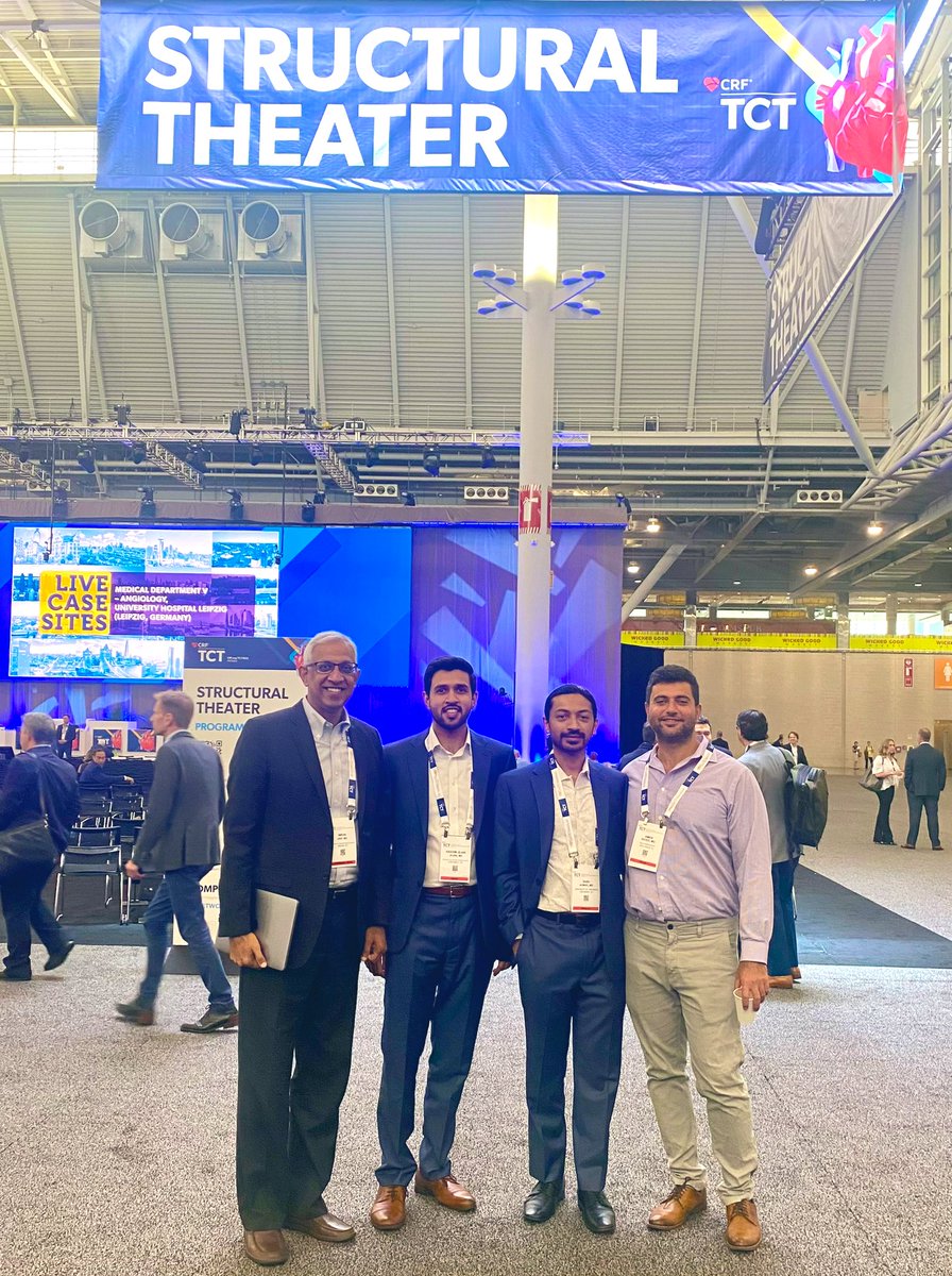 Hashim_Jilani's tweet photo. Great learning opportunities at #TCT2022 and good to catch up with old friends. @uccardiology @drsouka @farhad_sami2 https://t.co/m5V6LIxnwR