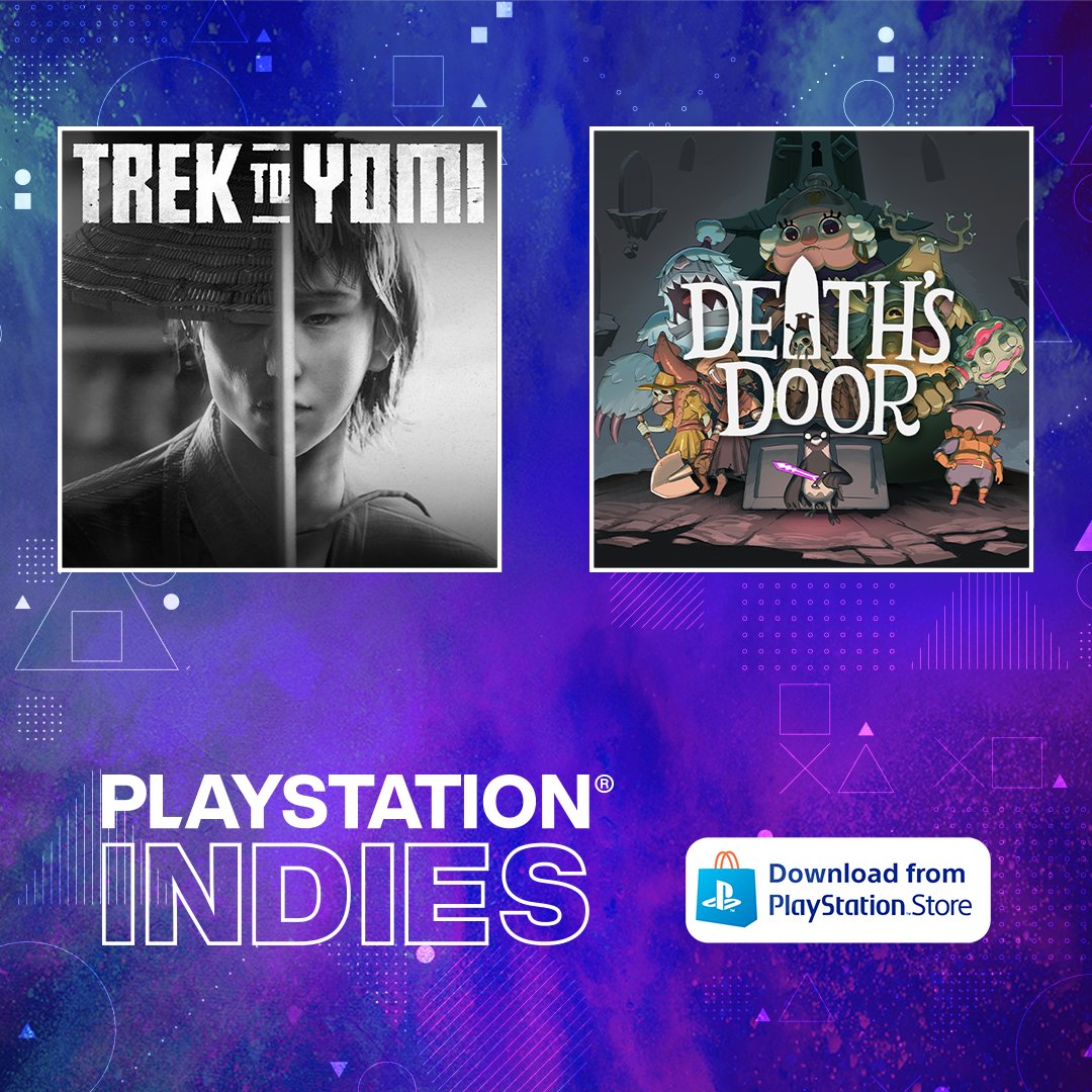Enjoy some sweet, sweet deals on Trek to Yomi, Death’s Door, and more during the @PlayStation Indies Sale!