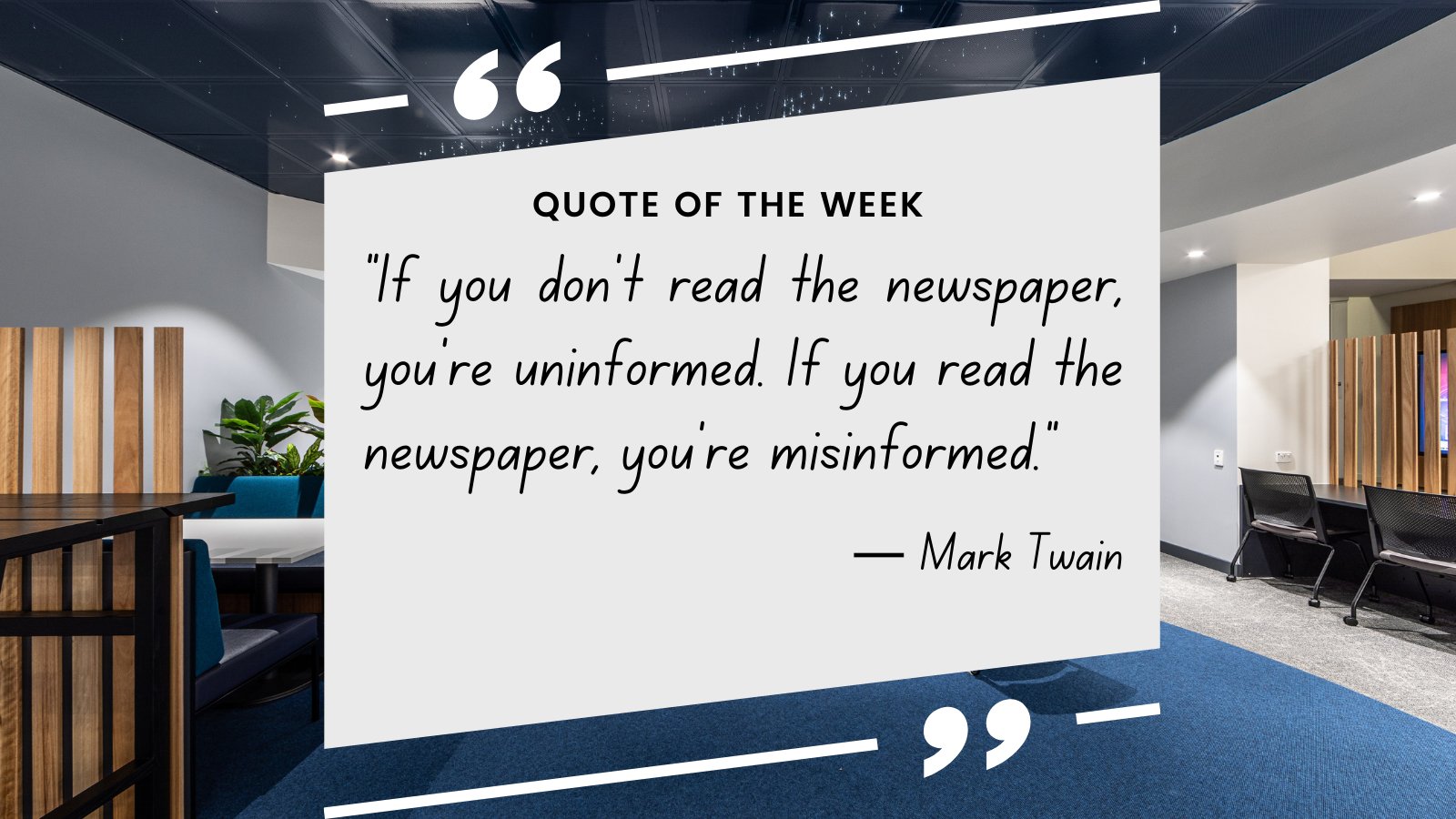 ECU Library on Twitter "Quote of the Week ECU_Library https//t.co