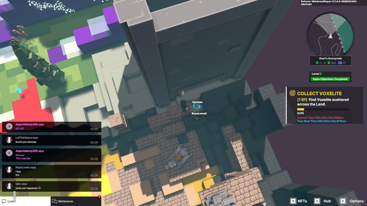 Lolthisgame's tweet photo. @TheSandboxGame @AspenMelody289 found you letoman @ness_dawg1 @SacoDeez_______ https://t.co/k8wh3dMQIB
