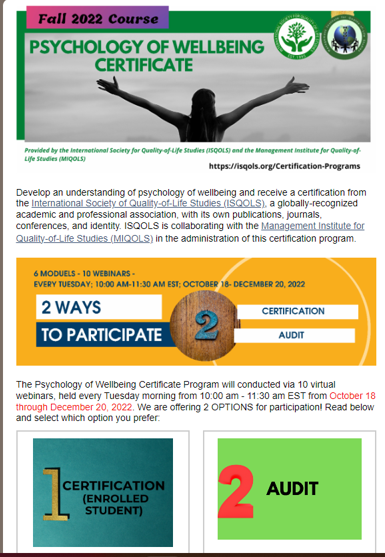 International Society for Quality-of-Life Studies tweet media