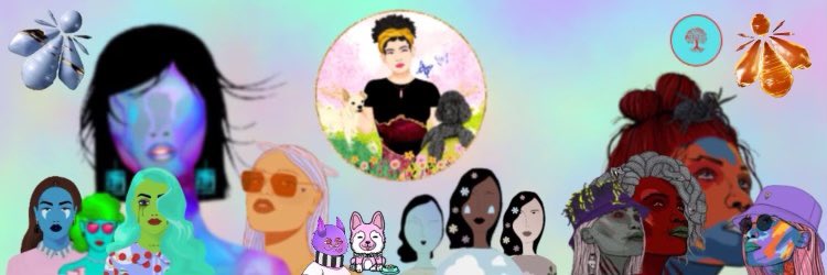 chainqueenverse's tweet image. #Newbanner 🤩✨💖 Thanks to @arsahmet6 🫶🏻 for the background color @NotYourBroNFT @notyourdemons @TheSocietyNFT @stardust7inc @WomenTribe_nfts @GlobalKindNFT @TheGirl_NFT @FlufflesNFT @DemonicDorks @ClinicNFT @FFCNFTS @guerlain_nft #NFTs #NFTCommunity #WomeninNFTs #nftcollectors