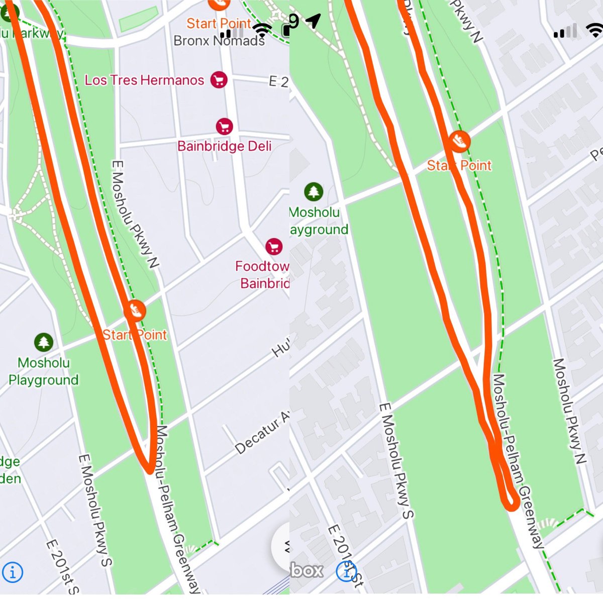 schleppy's tweet photo. @joemarchese @DenisCranstoun @lenchique @WMMajors @pubkevin @kIeinsmith @PitchandrunNYC the course ran long. I noticed at mile 6 I hit 6.17 and just checked last years gps and this year’s mile 5 turnaround was off. https://t.co/EdalWMjFV6