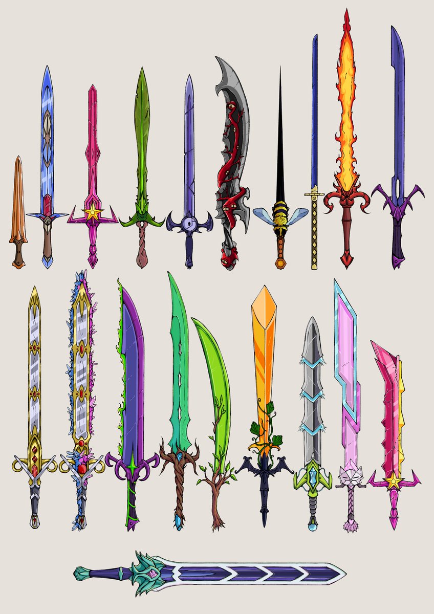 rTerraria's tweet photo. I decided to try drawing all the Zenith swords, it took me way longer than I anticipated. https://t.co/EXArZTwprD https://t.co/PpiO6JoOAM