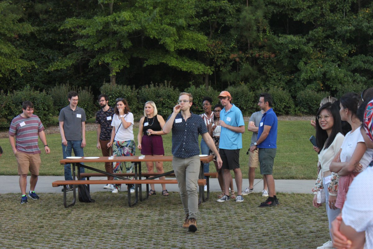 UNCPDA's tweet image. And the first day of #UNCNPAW22 is awesome. Thanks  #TrianglePostdocs to make the #TriangleBBQ a success. Many more to come! @UNCPDA @UNCPostdoc @NCStatePostdocs @DukePostdocs @nationalpostdoc