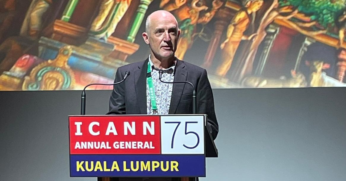 ICANN tweet media