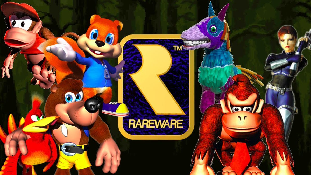 RareWarePower's tweet image. There is Just Something So Magical About Rareware And There Games Wouldn't You Agree?