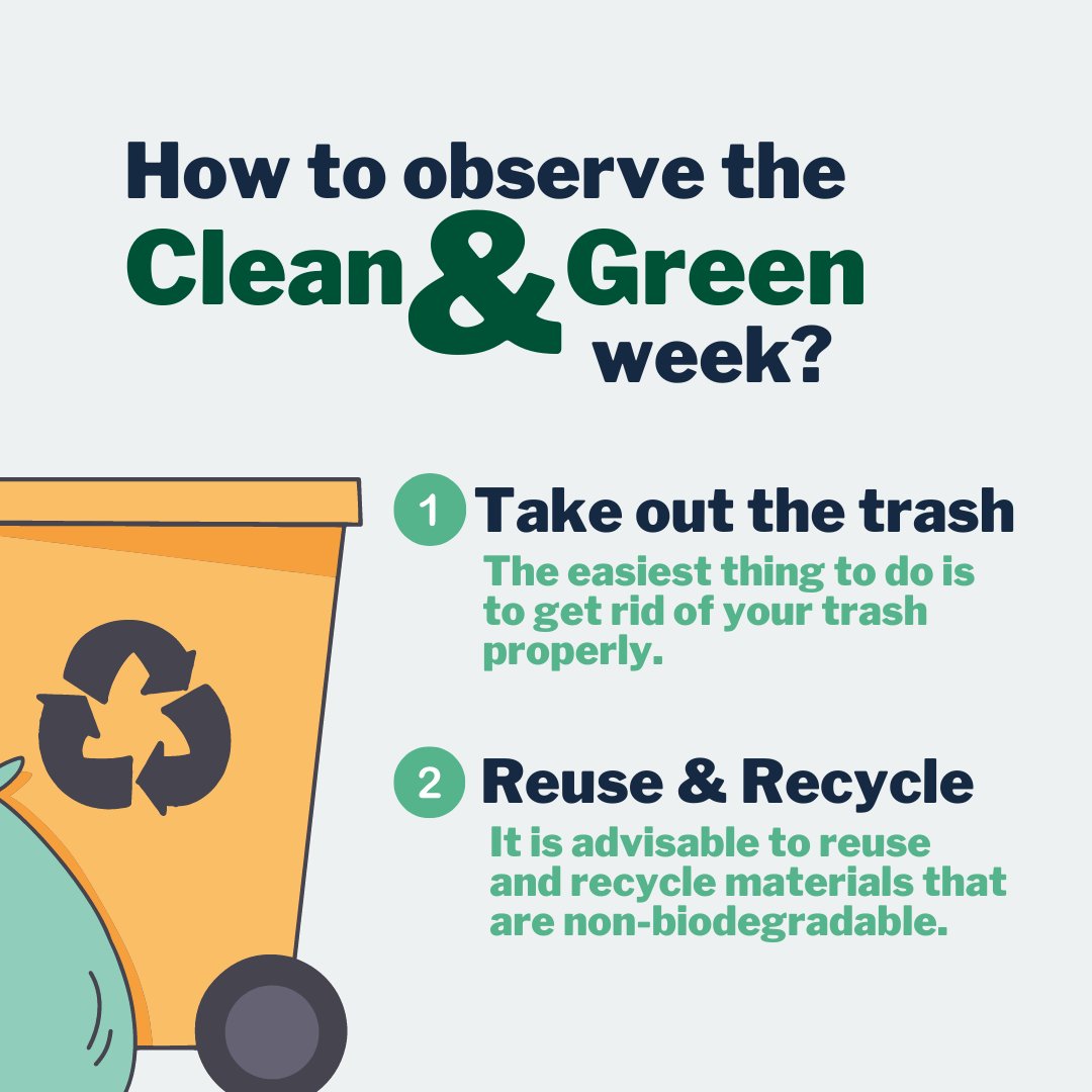 pia_mimaropa's tweet photo. NGAYONG LINGGO AY WORLD CLEAN AND GREEN WEEK🍃
Ipinagdiriwang ang World Clean and Green Week kasabay sa National Clean-up Month tuwing Setyembre 17-23, 2022.
#WorldCleanAndGreenWeek
#ExplainExplainExplain https://t.co/3XNK3c3YVY
