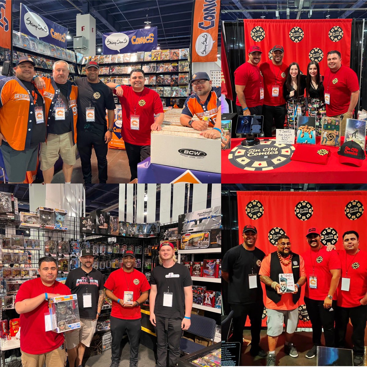 Sin City Comics (@sincity_comics) on Twitter photo And that’s a wrap for 2022s <a href="/AmazingComicCon/">AMAZING COMIC CON</a>! We are grateful for the opportunity to participate in an #AMAZING event. Even more thankful for the connection and friendships we made. Until next time!
.
<a href="/ShimpSonSComicS/">ShimpSonS ComicS</a>
<a href="/WinnerTwins/">Winner Twins</a> And that’s a wrap for 2022s <a href="/AmazingComicCon/">AMAZING COMIC CON</a>! We are grateful for the opportunity to participate in an #AMAZING event. Even more thankful for the connection and friendships we made. Until next time!
.
<a href="/ShimpSonSComicS/">ShimpSonS ComicS</a>
<a href="/WinnerTwins/">Winner Twins</a>