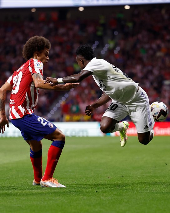 Real win Madrid derby: Vinicius silences fan idiots