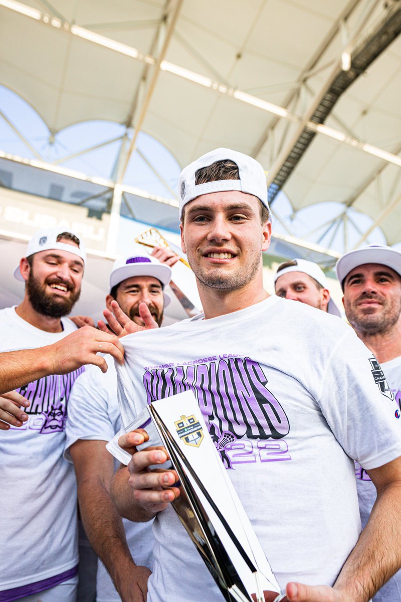 PLLWaterdogs's tweet photo. YOUR 2022 CHAMPIONSHIP MVP 

congrats to the hometown kid 💜
@Michaelsowers22 https://t.co/pAGe84J0YV