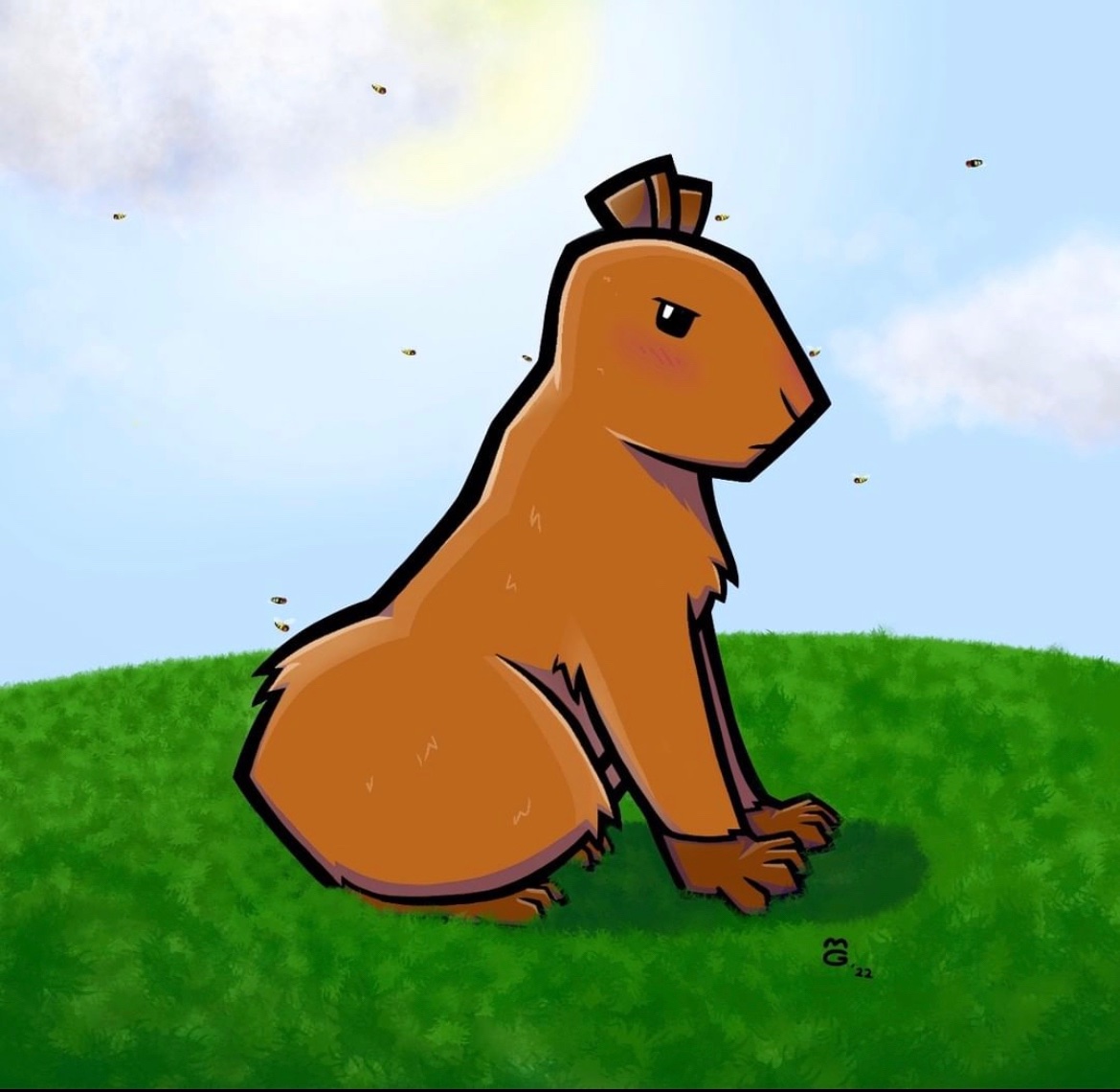 Moonpid1's tweet photo. #capybara
#capybaras #illustration #hoverflies #illustrator https://t.co/E54N3whBdN