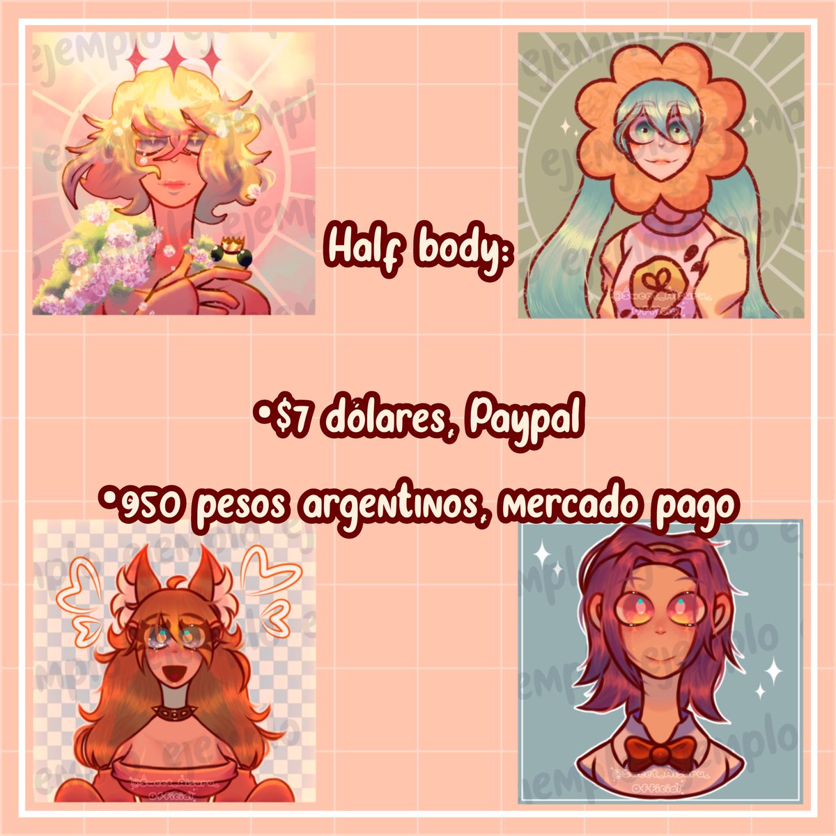 Sweety_2_Aisuru's tweet photo. COMIS ABIERTAS! ❤️+RT para llegar a más personitas.
(❣️Leer hilo completo porfi❣️)
#Commission #opencommissions #opencommission #ComisionesAbiertas #comision #dibujo #artistsupport #draw #art #dibujo #PayPal #MercadoPago #VtuberES #vtuber #pngtuber #PNGtubers #Vtubers https://t.co/3HiIT7tYXA