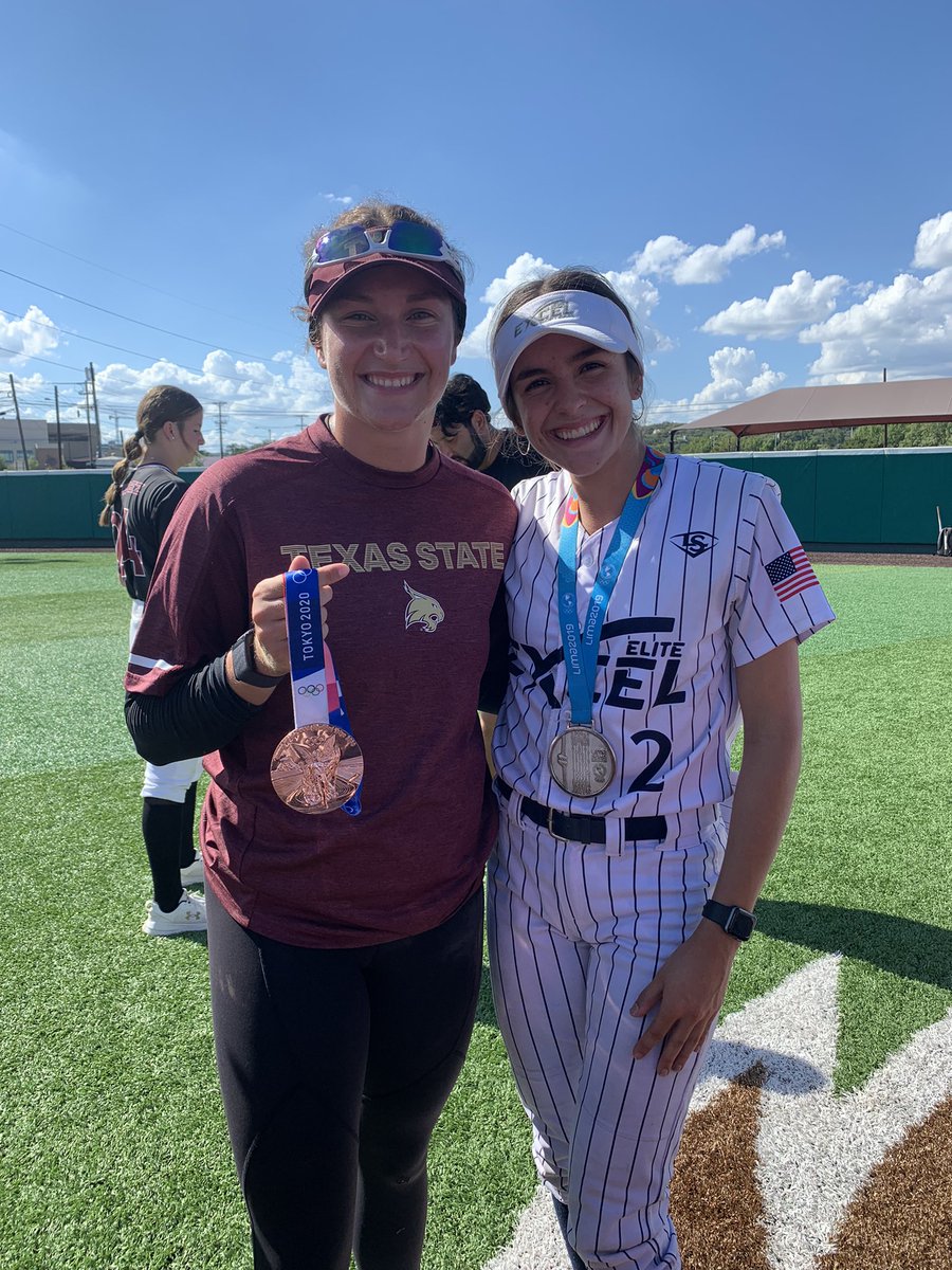 cori_beth's tweet photo. Great camp at Texas State, thank you @TXStateSoftball! Eat ‘em up! https://t.co/d1fGcvEmba