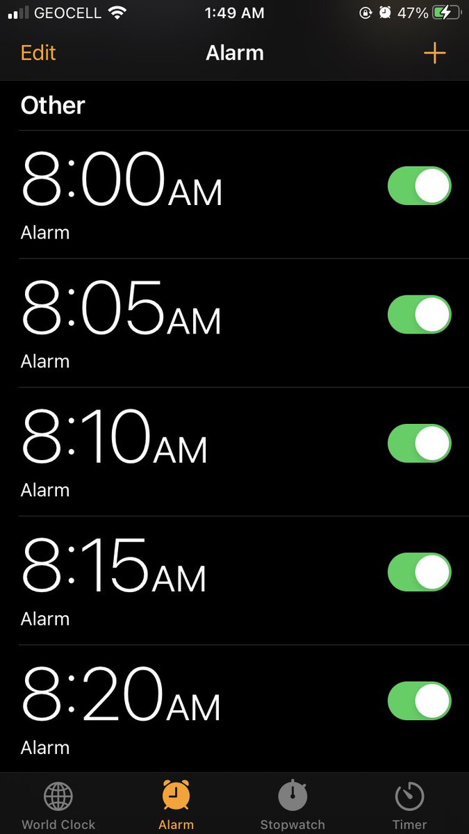 I’m Going to university tomorrow for the first time so better not be late😀