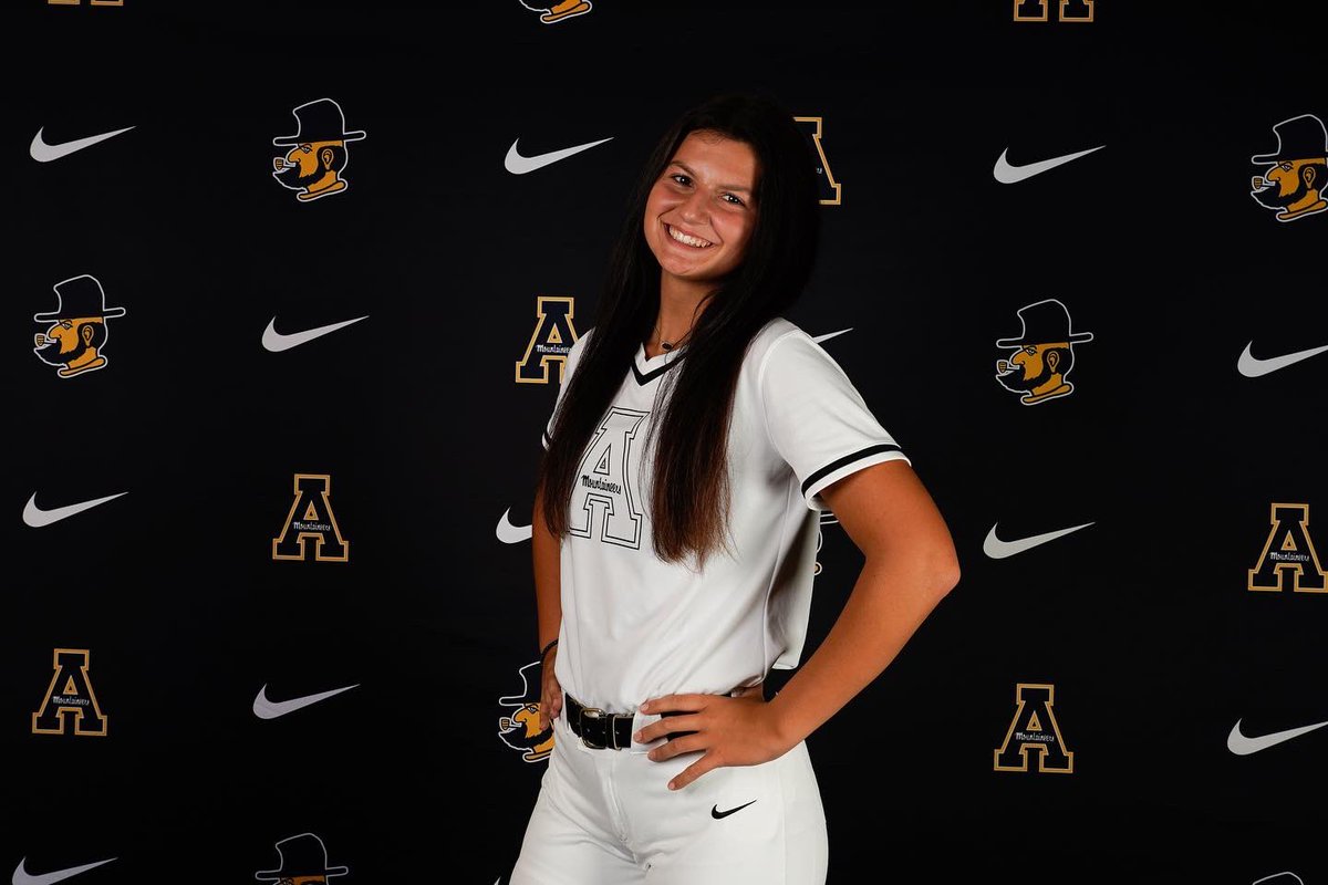 madisonmcintyr_'s tweet photo. I am extremely blessed to announce that I have chosen to further my academic and athletic career at Appalachian State University!!! I want to thank my family, coaches and teammates, I wouldn’t be here without you guys!!! Roll Neers baby!!!💛🖤 @AppStateSB @gapowertunon @slis23 https://t.co/WCMdLMdLaG