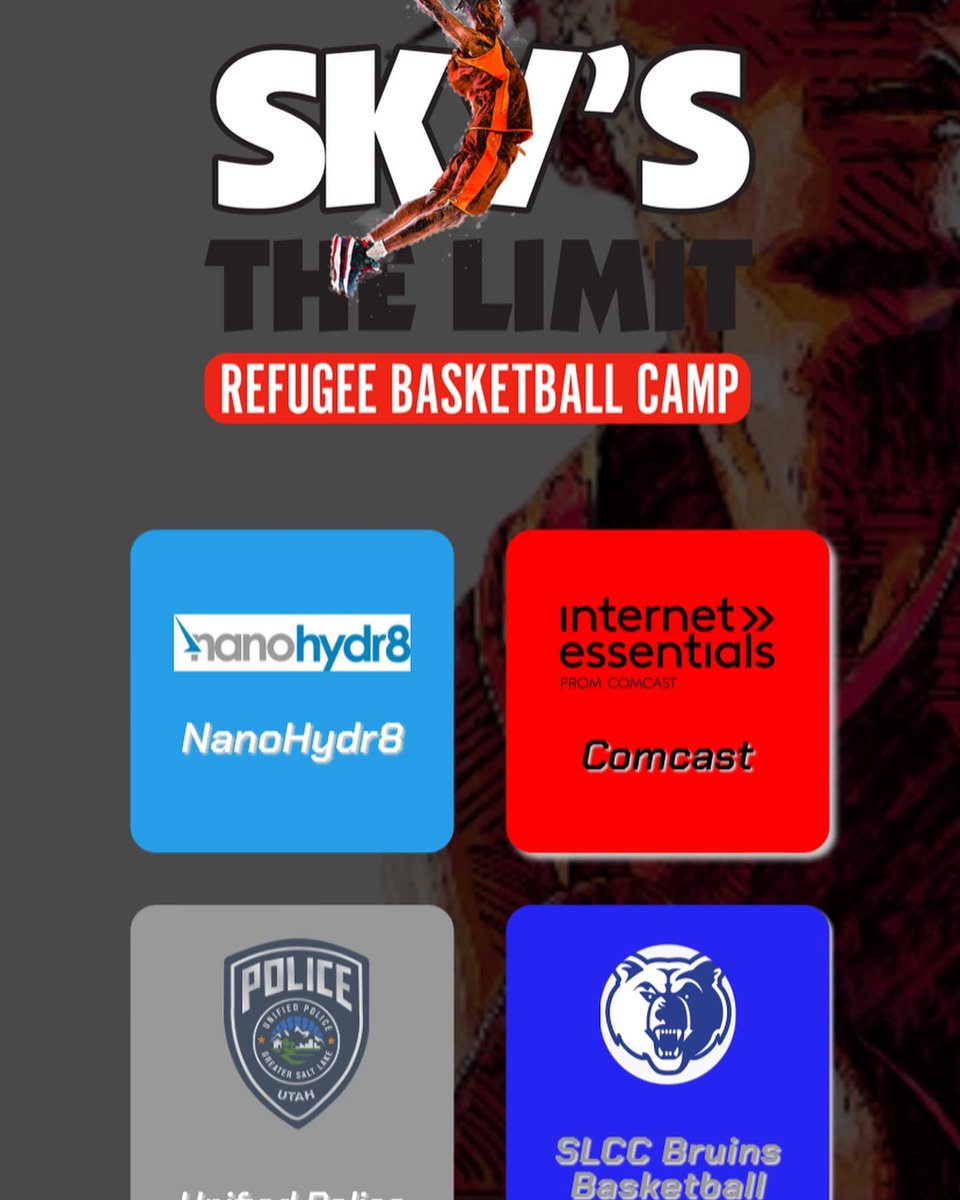 Observableyou's tweet photo. This weekend was great as we took part in the @SkysthelimitSlc basketball camp. We are grateful to all those who came and helped out. Those who reached into your pockets and sponsored, we could have done it without you. Thank you!! @comcast https://t.co/QEwPteLY6U