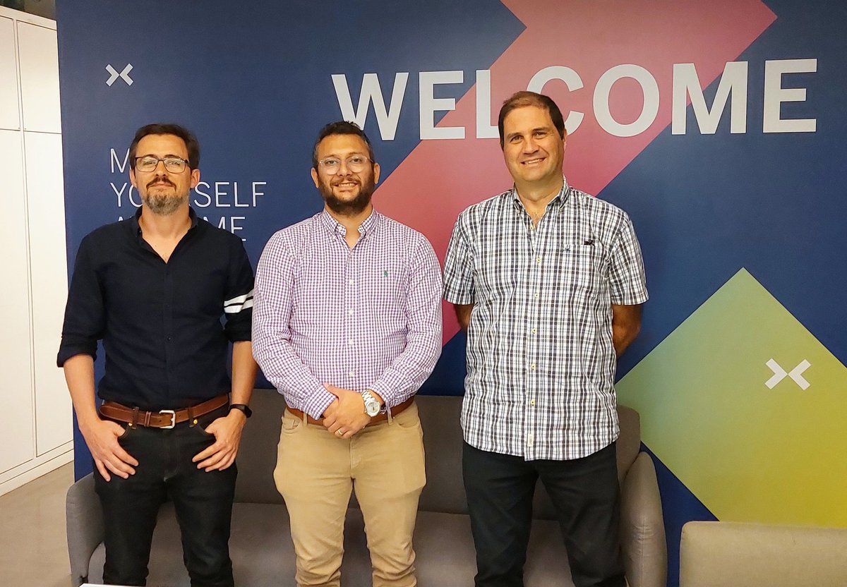 malgorta's tweet photo. 🇮🇱🇺🇾 Today w/@fcaiafa we visited #AtoBe accelerator and @ISRLInnovation
Thanks Michal Zur, @MizrahiMichael &amp; @auhofman for your time! 
Yours insights inspired us a lot! We will be surely collaborating to enrich our innovation ecosystems soon! https://t.co/LmhS6SIyYt