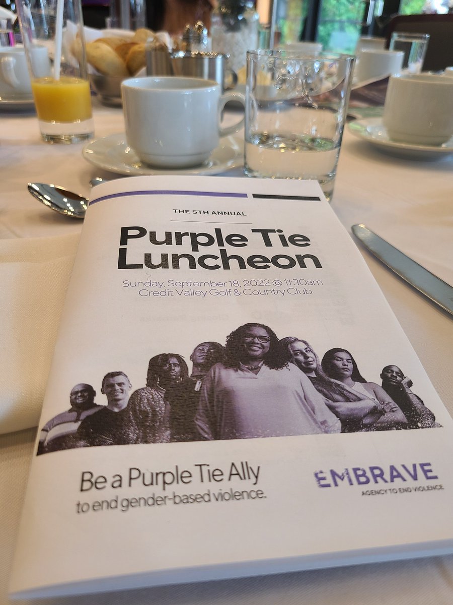 MFFA_Benevolent's tweet photo. Thank you @Embrave_ca for hosting your 5th Annual Purple Tie Luncheon in support of eliminating gender based violence in Peel Region. @MFFA_Benevolent is proud to be a #purpletieally! https://t.co/07Lnxy1gb7