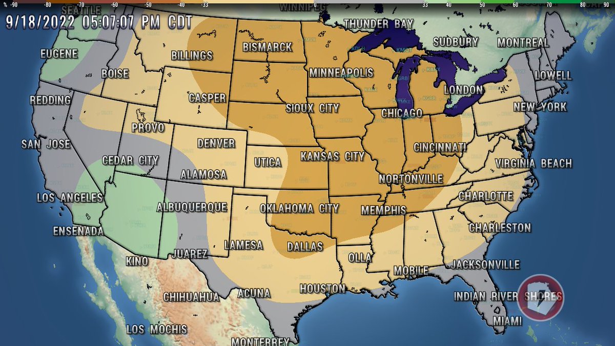 BexarCOSW's tweet photo. In short:
Bexar County; Fall is around the corner!
Ma Nature: "Psyche!"
Here are the 6-10, 8-14 day outlooks that carries us into early October. #WhatFall? https://t.co/XD8b93x5uj