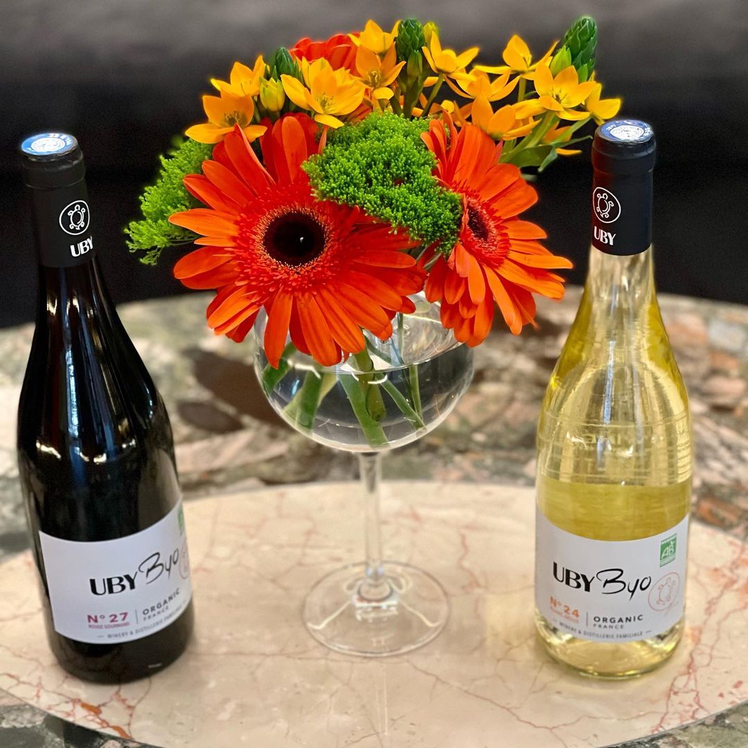 PuninWine's tweet photo. A white wine to make everyone happy! A new organic reserve wine from Domaine d'Uby with a fruity, full-bodied character. #puninwine #cypruswine #winelover https://t.co/hKGVGzC3gd