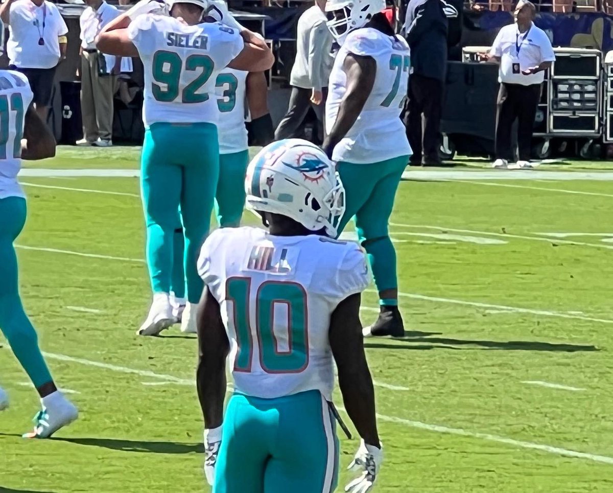 DanielleLand's tweet photo. I’ve been waiting all my life for you, @cheetah. Dolfan since ‘73. #tyreekhill #MiamiDolphins #dolfan https://t.co/VdLHFMklBN
