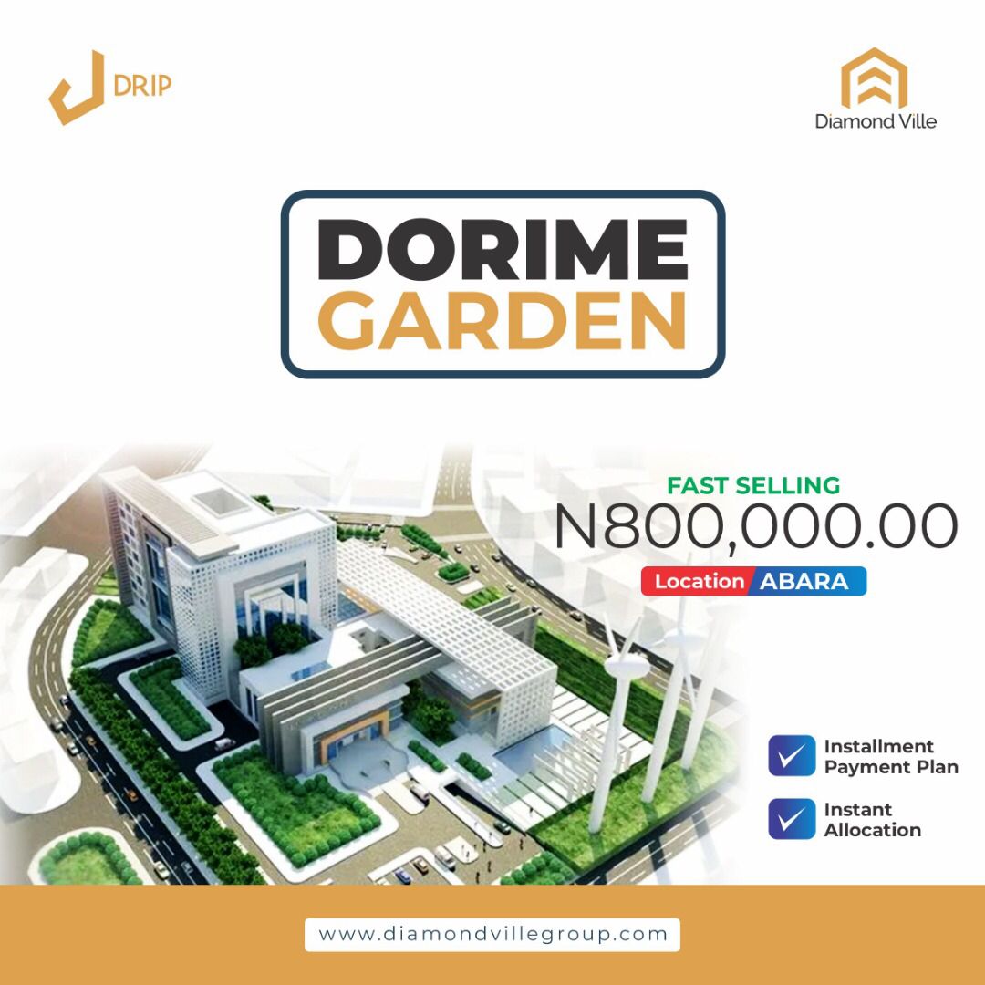 diamondvillegrp's tweet photo. U're not a🏠owner today not because U dont have the money to become one

but because U're waiting for a more appropriate time

The appropriate time is NOW

Take advantage of our #DorimeGarden in Abara with a flexible payment plan

Book us for an inspection now #DiamondVilleEstate https://t.co/6Qi96uIOzX