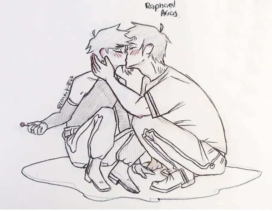TedyTommy's tweet photo. 5/7
Ya casi termino, los demás pronto los subo
Pd. Ayer me alegró bastante ver que hubo más gente que le gustaron mis dibujos, me alegré mucho ☺ muchas gracias ♥
#sketch #50YIE #Achaque #bazardeartelapaz #kiss #beso #sketching #sketchbook #dibujos #mangastyle #dibujosalapiz https://t.co/AGFOU6UuYV