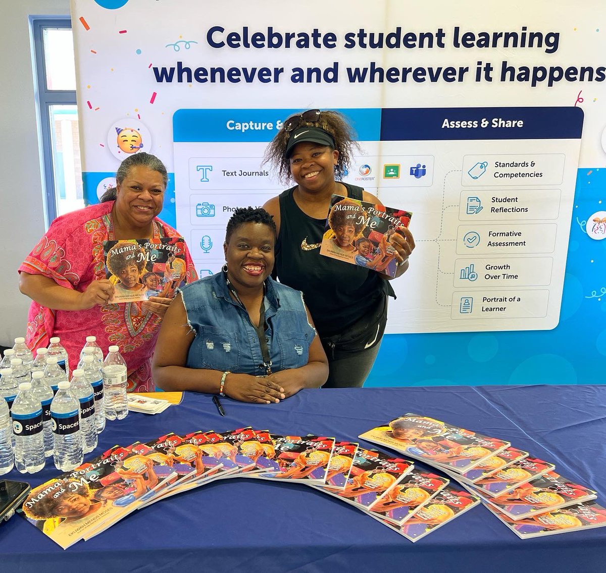 ekuwah's tweet photo. It was a pleasure to sign copies of #MamasPortraits for board members of @_NVSIDE, @joyworkedu, @MaggieJCox, and #NVSIDE22 conference participants. 

@spaces_edu, thank you for providing free books for educators &amp; the invitation to sign at your vendor booth. https://t.co/FSySoNRSuF