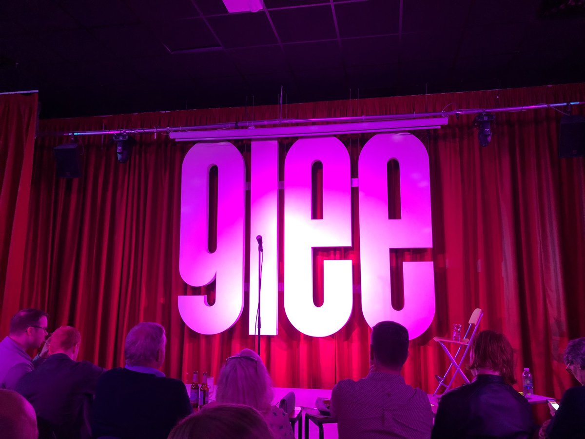 delwilliams87's tweet photo. A grand night at the theatre!! 🎭 @LukeKempner, oh how you made us laugh 😂 Absolutely brilliant!!! @GleeClubCardiff https://t.co/6pHlftlWWn