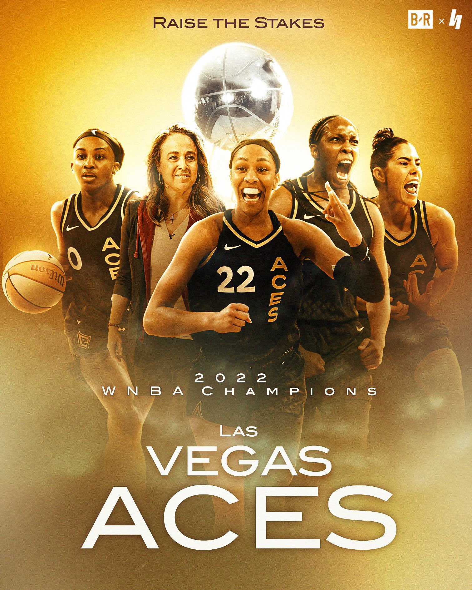 Bleacher Report on X: THE LAS VEGAS ACES ARE WNBA CHAMPIONS