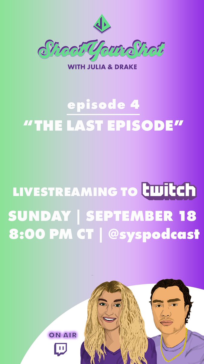 Tonight. 8 PM. BE THERE! m.twitch.tv/syspodcast/home