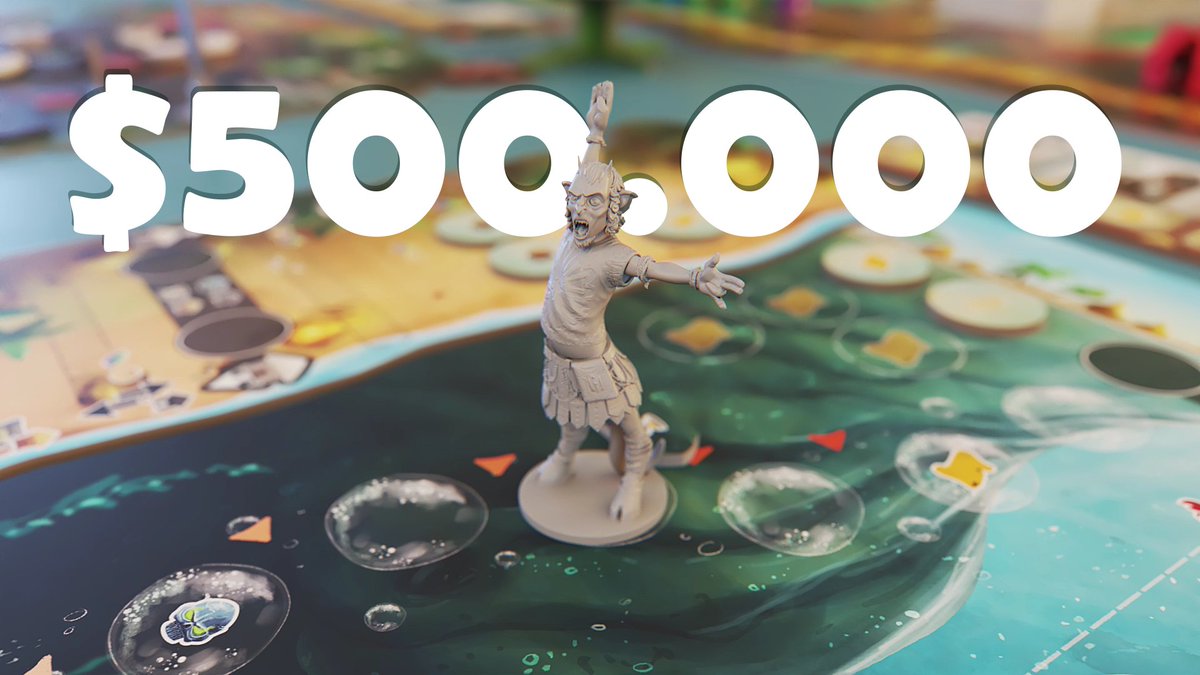 $500,000 raised, 5700 backers, and 24 stretch goals unlocked with 9 days to go! Thank you for your amazing support so far!!! ❤ ❤ ❤

kickstarter.com/projects/51277…