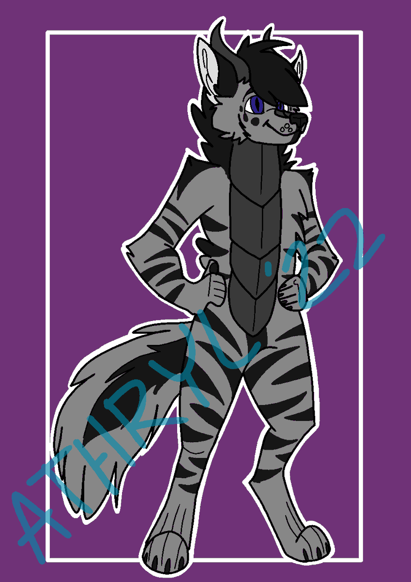 athrylfluffy's tweet photo. Finally, a full body of my sona :3 https://t.co/HQkqSyXQQF
