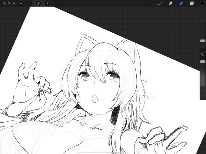 うちの子描き描き 