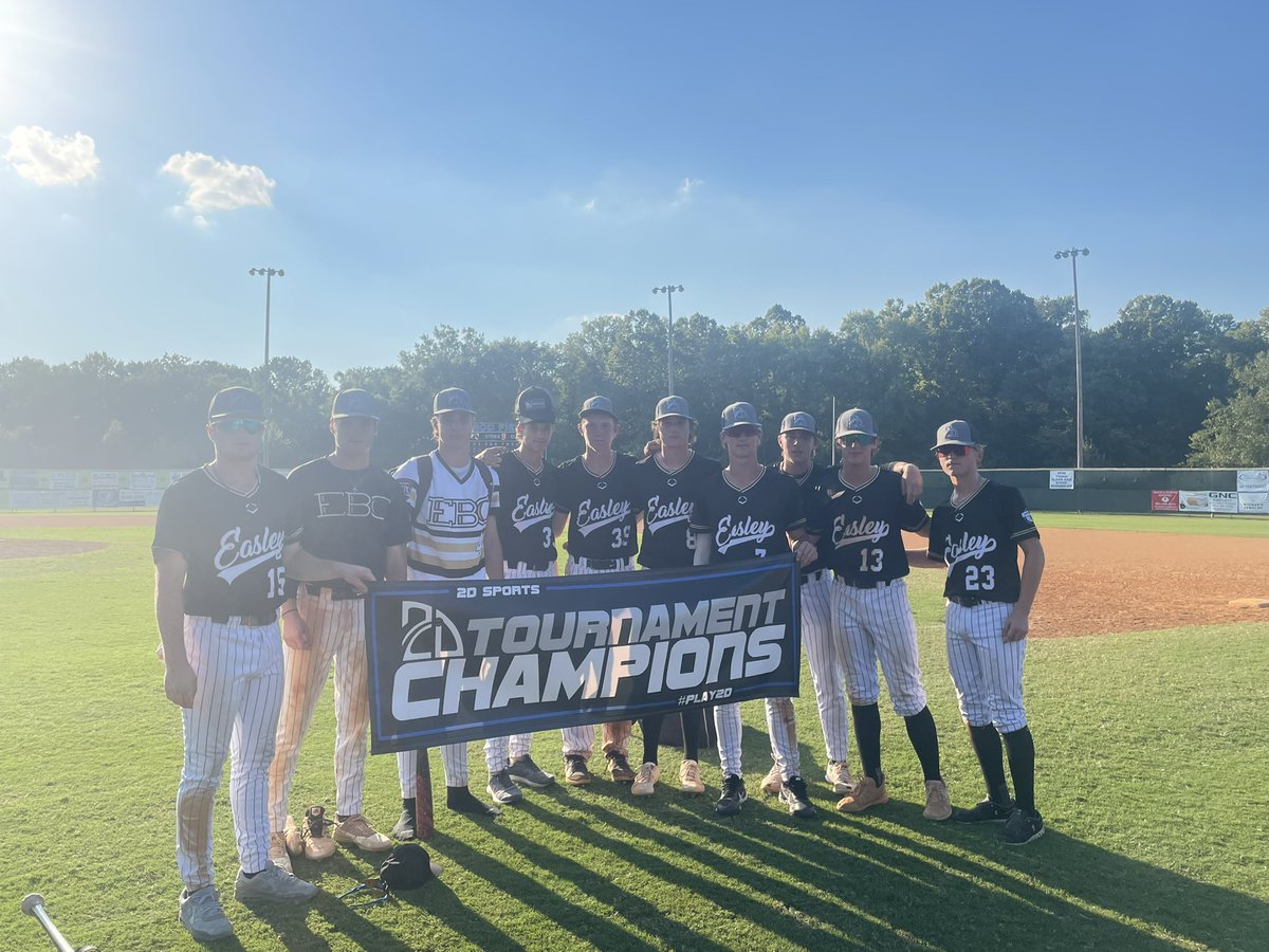🏆 Memphis Fall Championship 🏆

Upperclass Division:
🥇 - <a href="/EasleyBaseballC/">Easley Baseball Club</a> 17u (Gold)

#2DMemphis #Play2D