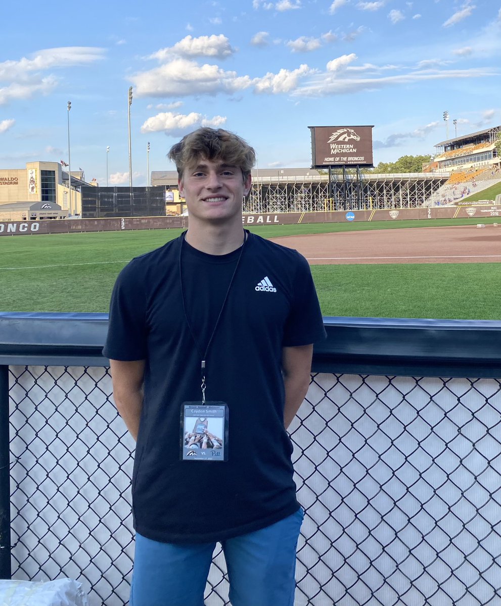 Thank you to the coaches of Western Michigan University Baseball for having me out for a visit yesterday. <a href="/WMUBaseball/">Western Michigan Baseball</a> <a href="/J_Keur/">Jordan Keur</a>