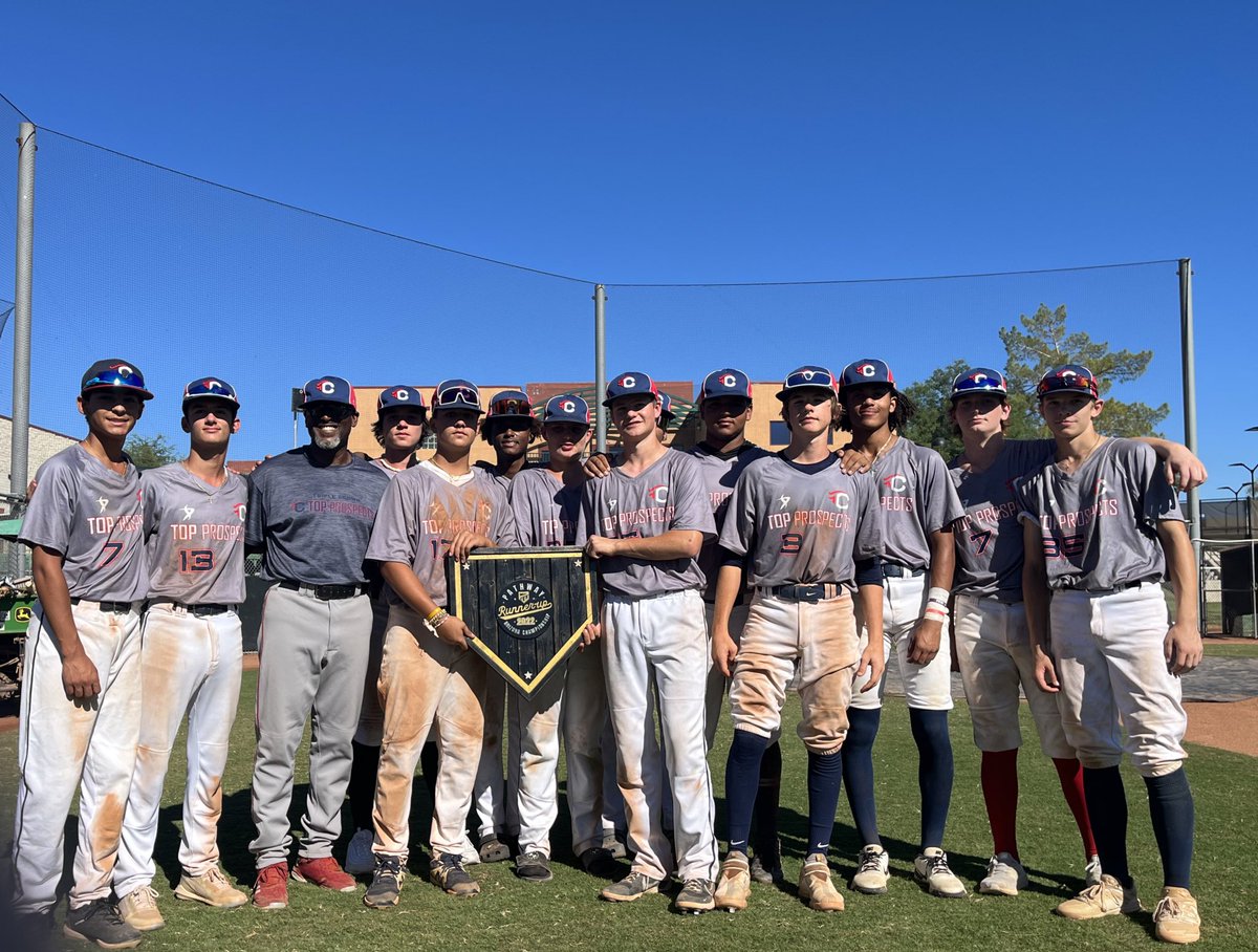 Top Prospects (@tctopprospects) on Twitter photo Here are the <a href="/PathwayBB/">Pathway Baseball</a> Arizona Championship Underclass Runner-Ups. Congrats on a great tournament <a href="/TCTopProspects/">Top Prospects</a> Davis. These guys are now all@one family and we look forward to watching them continue on in not only life but baseball!
<a href="/TCS_BB/">Triple Crown Baseball</a> <a href="/decker_sports/">Decker Sports</a> <a href="/DonReynoldsBG/">Don Reynolds Baseball Group</a> Here are the <a href="/PathwayBB/">Pathway Baseball</a> Arizona Championship Underclass Runner-Ups. Congrats on a great tournament <a href="/TCTopProspects/">Top Prospects</a> Davis. These guys are now all@one family and we look forward to watching them continue on in not only life but baseball!
<a href="/TCS_BB/">Triple Crown Baseball</a> <a href="/decker_sports/">Decker Sports</a> <a href="/DonReynoldsBG/">Don Reynolds Baseball Group</a>