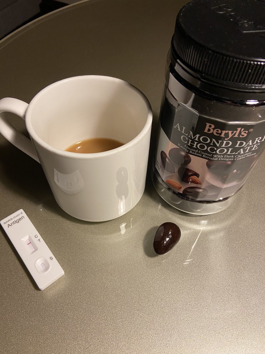 I always perform two tests in the morning at #ICANN75… 1. Standard test… 2. Taste and Smell test… one can never be too cautious. #StaySafe and #BeKind