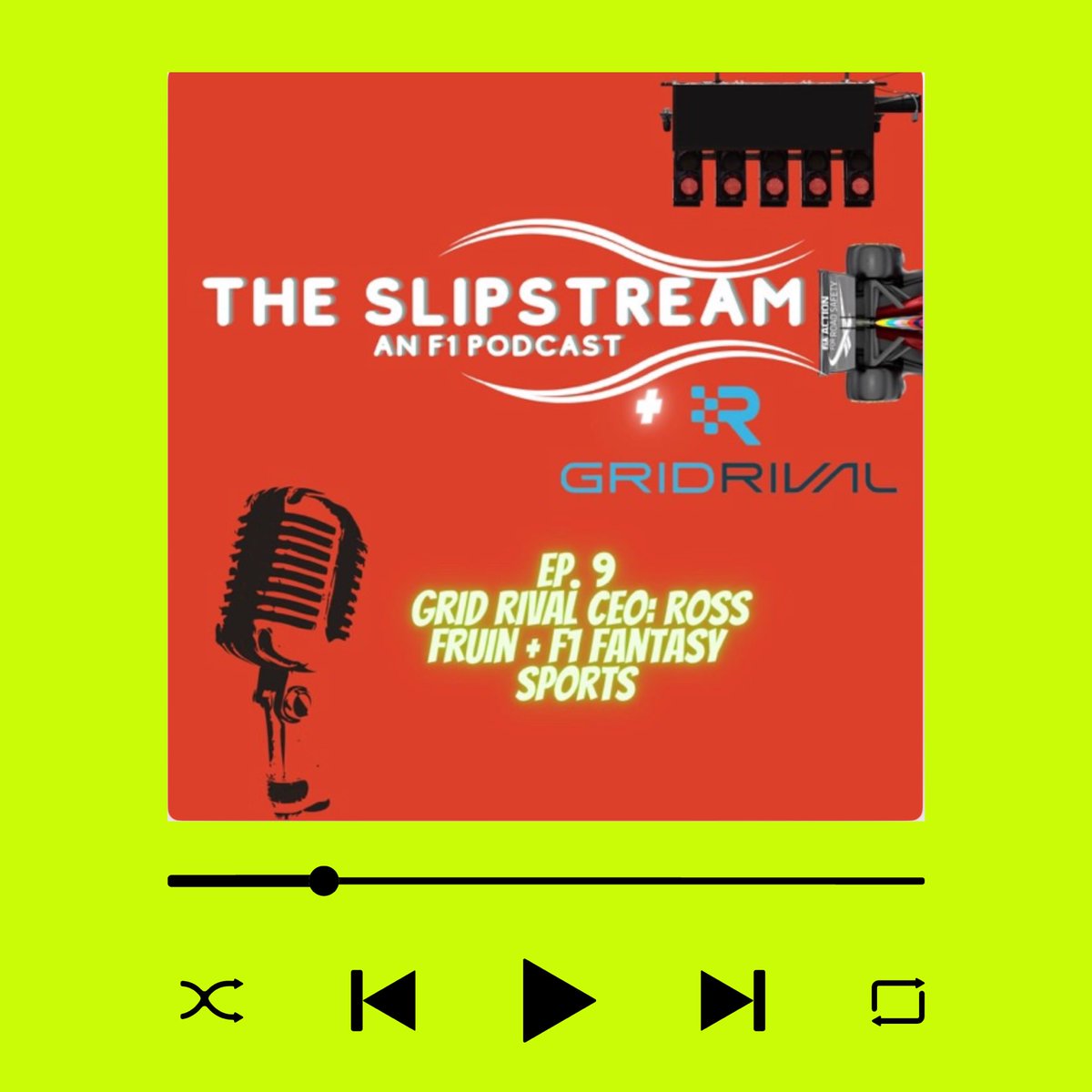 🎧 Podcast alert! 

Don’t miss out this episode of The Slipstream Podcast with our founder <a href="/RossFruin/">GridRival-Ross 🏎</a> talking all things racing, season predictions and more! 

LISTEN: apple.co/3xAJJs6

*GridRival is unofficial and not associated with FORMULA 1, MotoGP or its athletes.*