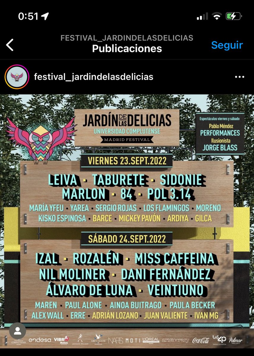 andrea_ru97's tweet photo. SE VENDEN DOS ENTRADAS PARA EL @jardindeliciasf VIERNES 23 🔥#jardindelasdelicias2022
 MD https://t.co/e8FyqToWcH