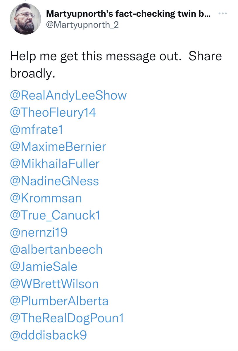 TheBlueGem3's tweet photo. Oh look Marty gave us all a nice list of the Conspiracy Theory network in Canada. 🤔 https://t.co/NULxEgB1I3