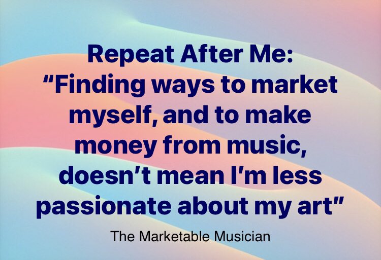 Gilad_Performer's tweet photo. I’d actually argue that you’re even more passionate about your art if you want to make sure it reaches more people!
.
.
.
.
#TheMarketableMusician #giladpaz #notastarvingartist
#RepeatAfterMe 
#sixfiguremusician #followyourpassion https://t.co/qZkJUdy2wD