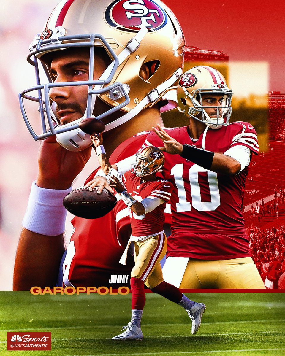 NBCS49ers's tweet photo. Jimmy G comes in and picks up a W 🤌 https://t.co/Vc4VElZJ81