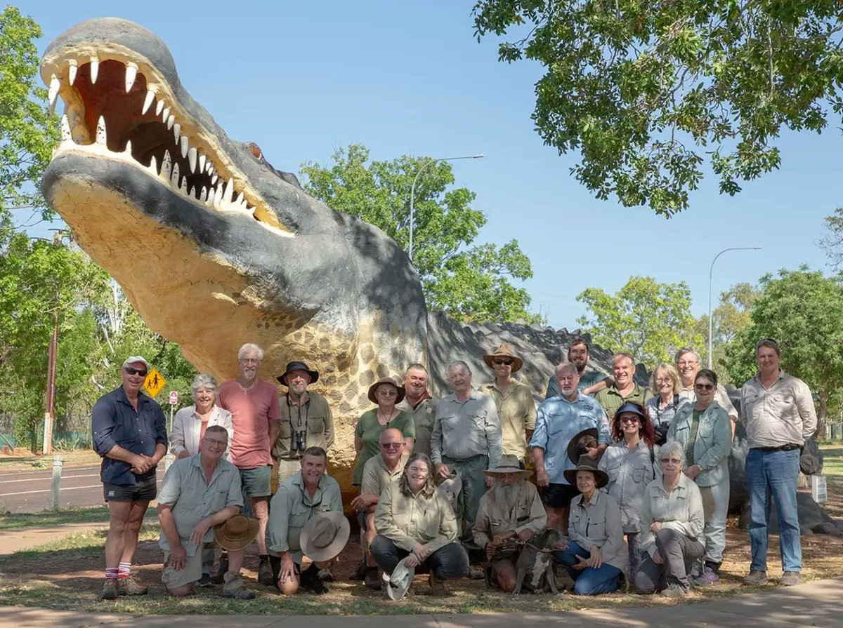 We have just completed our annual Gouldian finch count around Wyndham. The STGF team &amp; volunteers have been surveying here since 2010 using a subset of the same count locations &amp; a well validated survey protocol. This year we had 23 counters! 👏
Report &amp; pics Gary Fitt