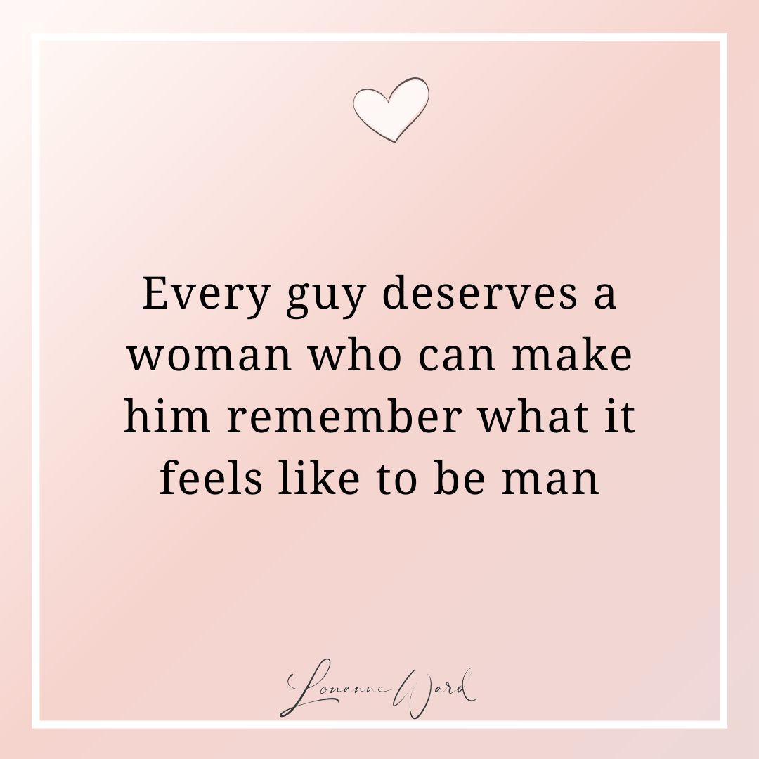 💪There is nothing more important than being loved and appreciated for who you are. ​​​​​​​​
​​​​​​​​
Being your true self in positive masculine energy with a woman who loves and supports you.... does it get better than that? ​​​​​​�