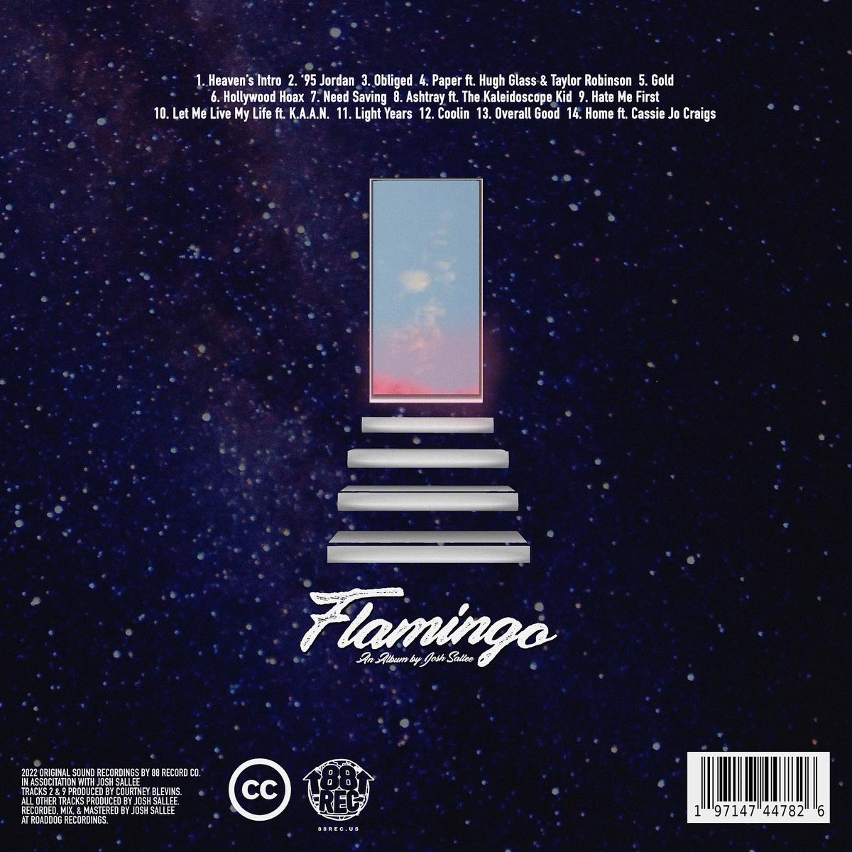 Flamingo (@joshsallee) on Twitter photo September 22nd.
14 songs.
3 produced by <a href="/SeeBlev/">ɮʟɛʋɛʀʟʏ ɦɨʟʟֆ</a>
The rest by me.
Featuring <a href="/KAANLIFEMUSIC/">K.A.A.N</a> @misterhughglass <a href="/thek_scopekid/">The Kaleidoscope Kid</a> <a href="/cassiejocraig/">D.I.Y Investing</a>
songs.88rec.online/flamingo September 22nd.
14 songs.
3 produced by <a href="/SeeBlev/">ɮʟɛʋɛʀʟʏ ɦɨʟʟֆ</a>
The rest by me.
Featuring <a href="/KAANLIFEMUSIC/">K.A.A.N</a> @misterhughglass <a href="/thek_scopekid/">The Kaleidoscope Kid</a> <a href="/cassiejocraig/">D.I.Y Investing</a>
songs.88rec.online/flamingo